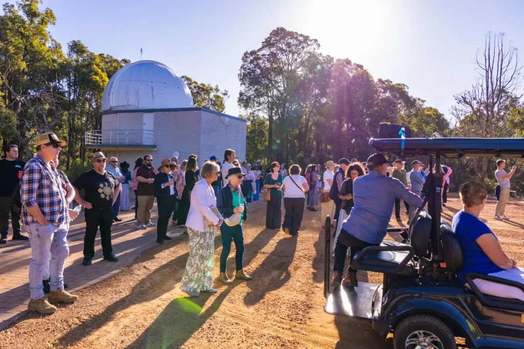 Perth Observatory entrance building in the Bickley Valley